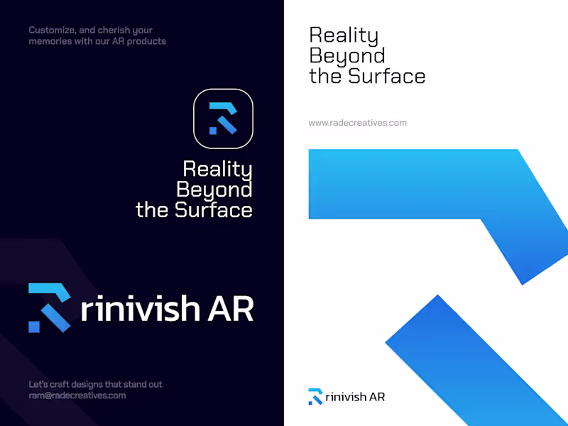 Cover image for Rinivish AR Brand Identity 