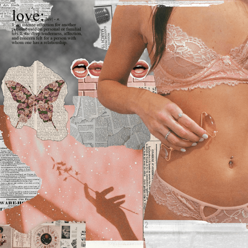 Cover image for Sensory Collage for a Lingerie Brand