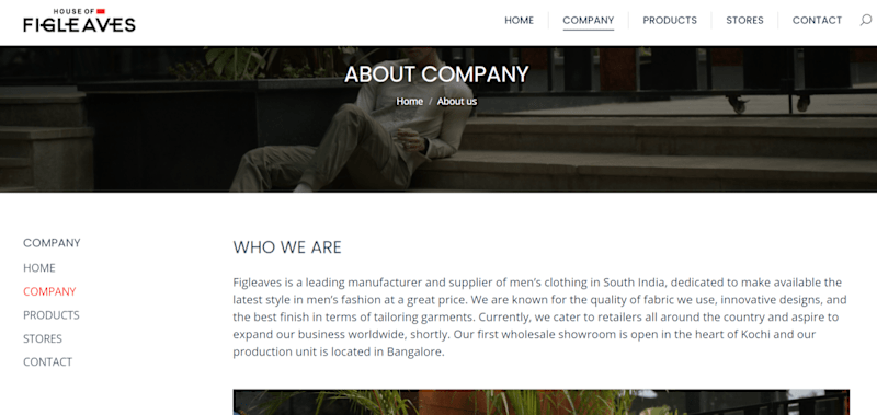 Cover image for Website Copy for HOUSE OF FIGLEAVES