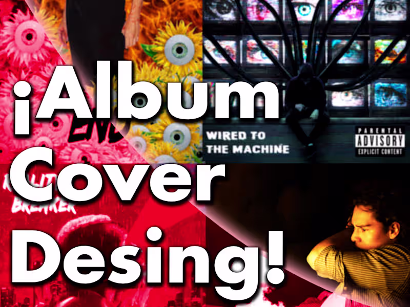 Cover image for I will desing a creative album cover that stands out!