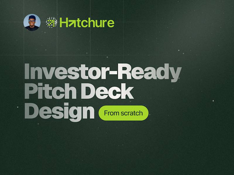 Cover image for Investor-Ready Pitch Deck Design