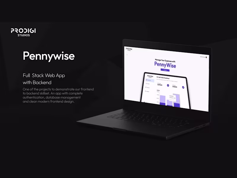Cover image for PennyWise - A Seamless and Elegant Budgeting Experience