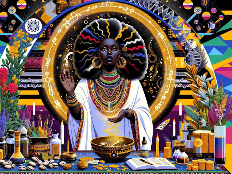 Cover image for Envisioned Realities: Integrative AI Art & Sacred Wisdom Service