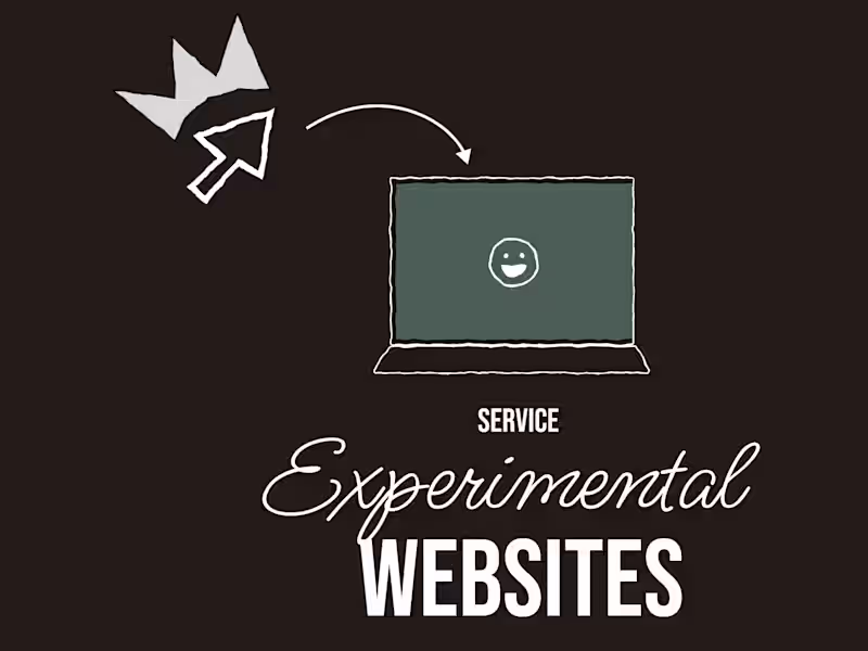 Cover image for Experimental Website Design