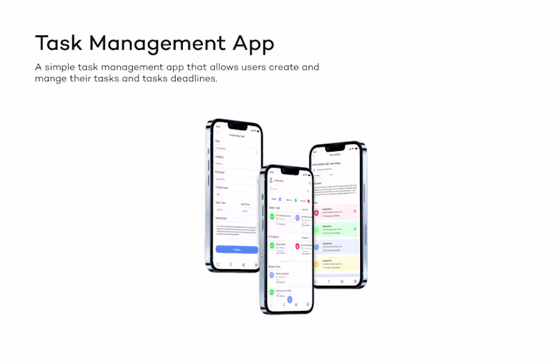 Cover image for Task Management App on Behance