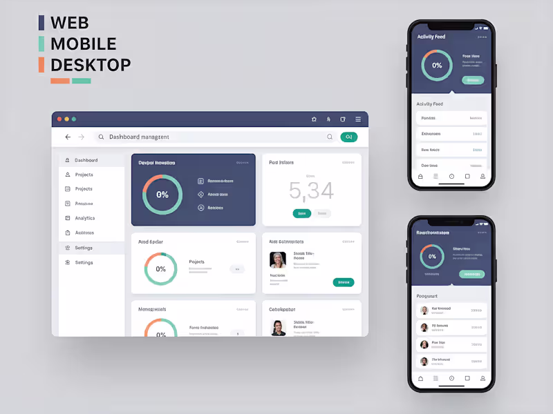 Cover image for From App Idea to Prototype: Web & Mobile UX-UI Design