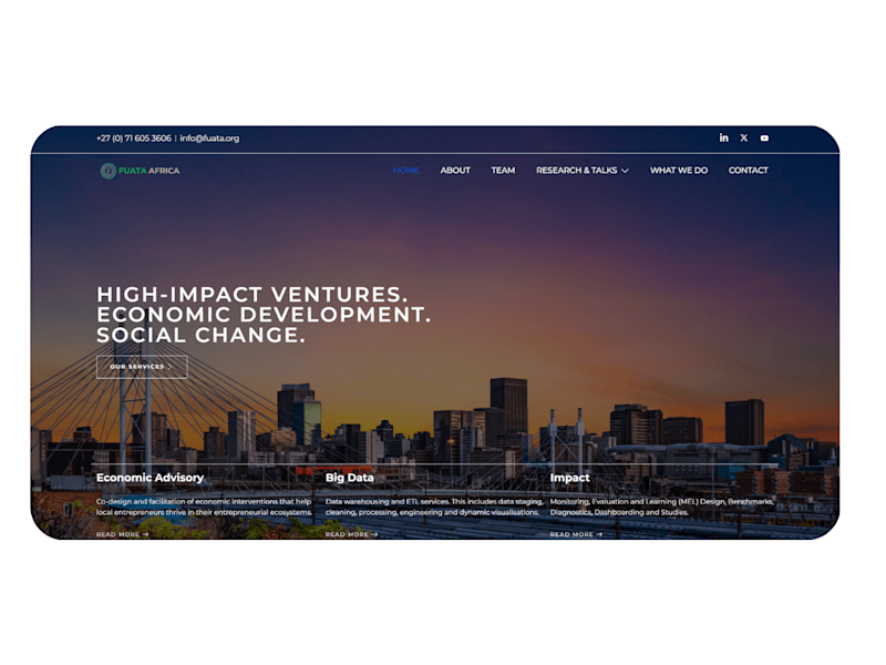 Cover image for Fuata Africa Website Redesign