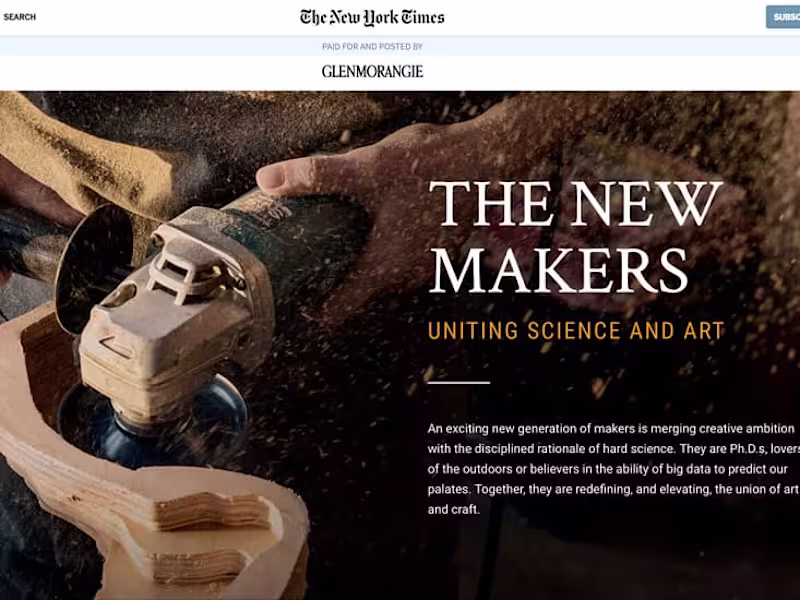 Cover image for GLENMORANGIE | NYTimes
