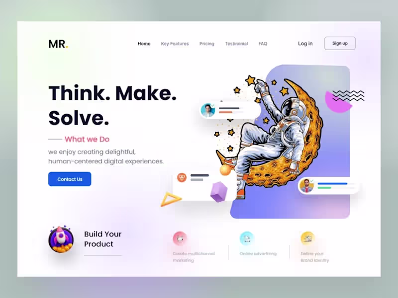 Cover image for 5 Page Complete Website