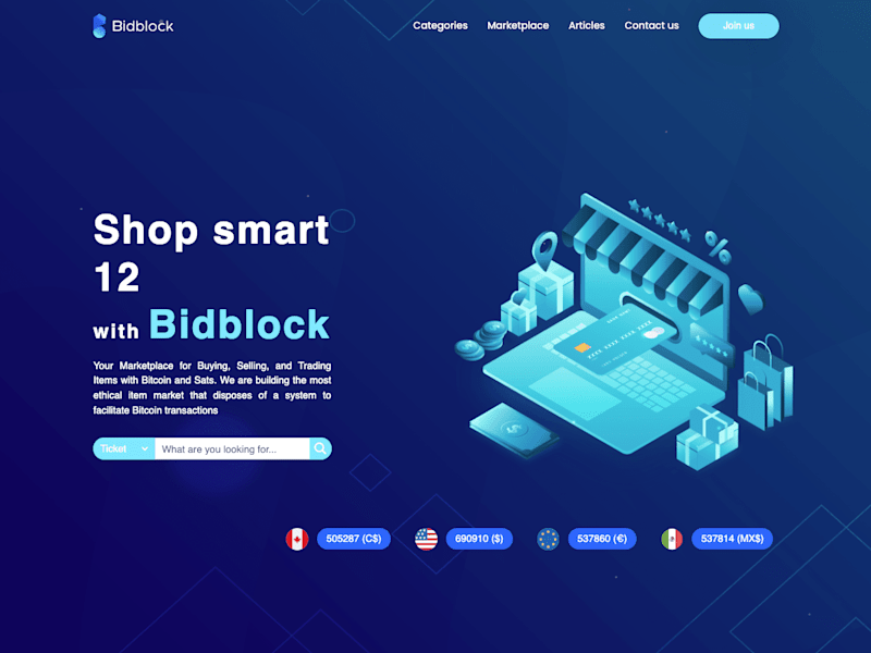 Cover image for Bidblock Example