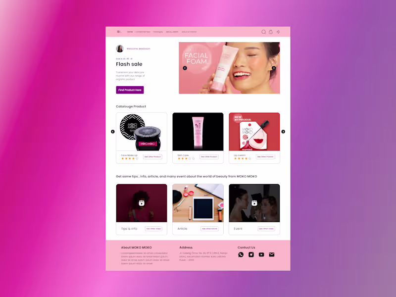 Cover image for Moko Moko Redesign Web