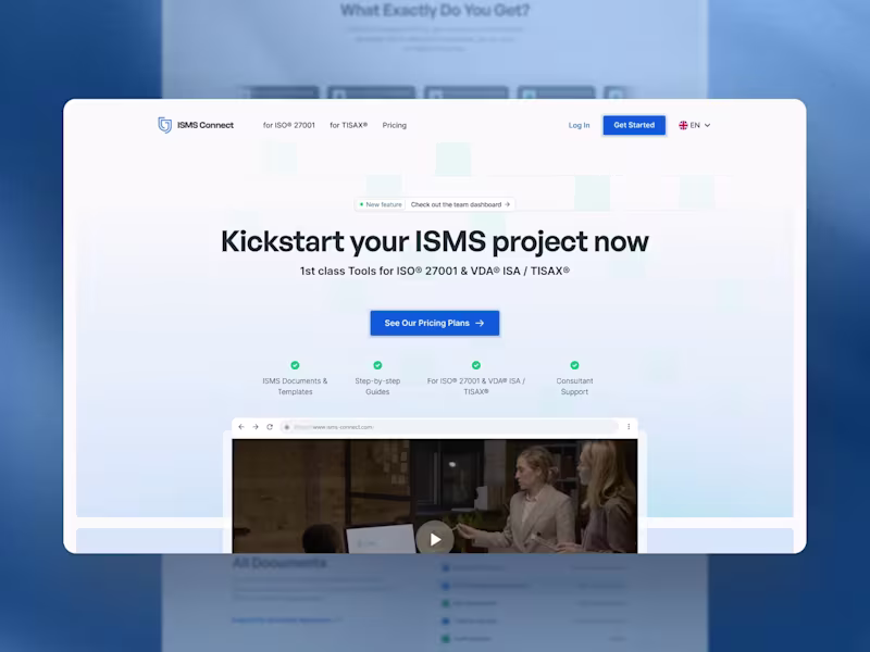 Cover image for ISMS - Web Redesign & CRO Improvements