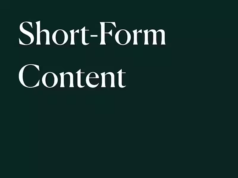 Cover image for A curated selection of short-form video content designed wit...