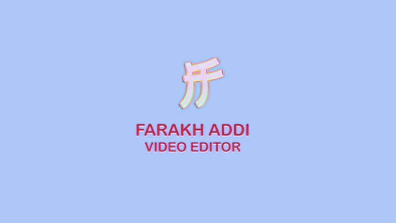 Cover image for video editing reel