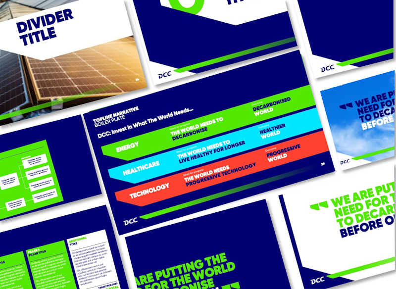 Cover image for Work Slides into Company Template