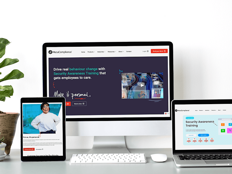 Cover image for Metacompliance website