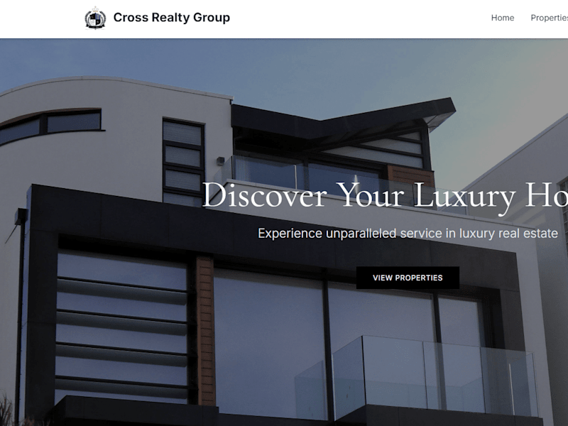 Cover image for Cross Realty Group | Luxury Real Estate