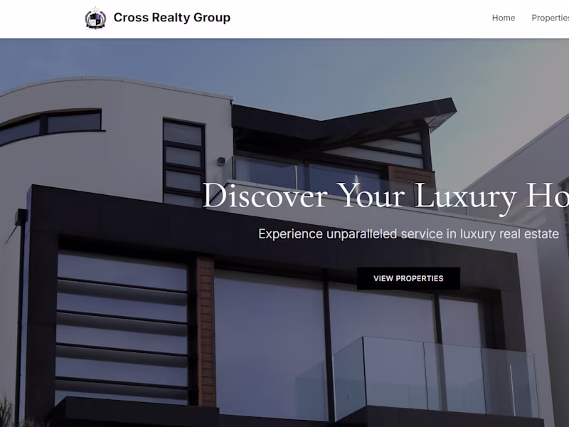Cover image for Cross Realty Group | Luxury Real Estate