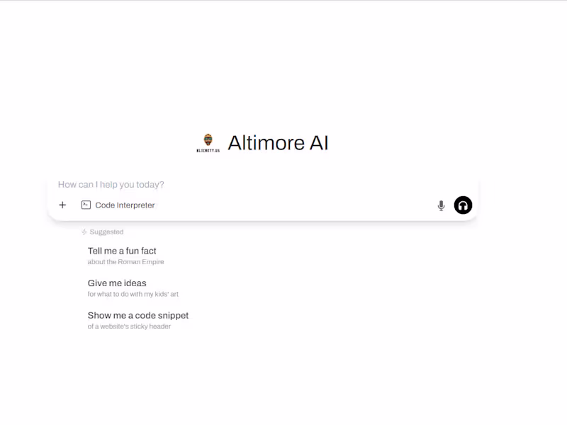 Cover image for Altimore AI