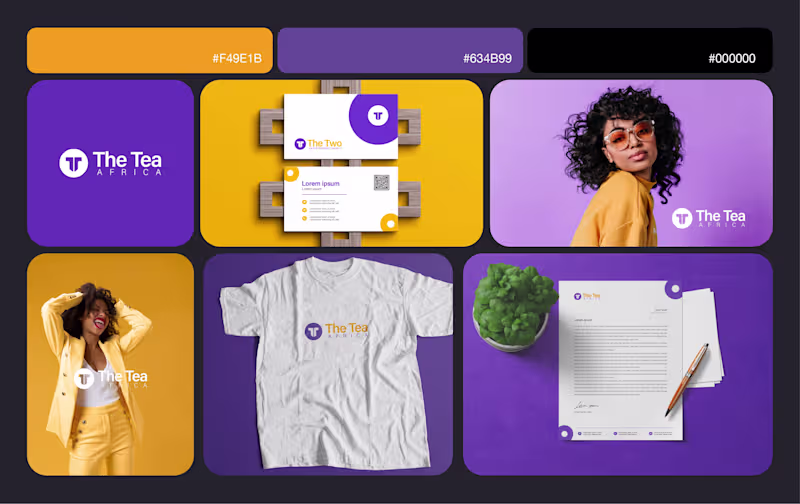 Cover image for Project Title: Logo Design & Brand Identity for The Tea Afri...