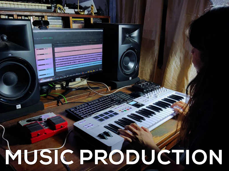 Cover image for MUSIC PRODUCTION: TRACK CREATION, POP, LOFI, ROCK, METAL, ETC.
