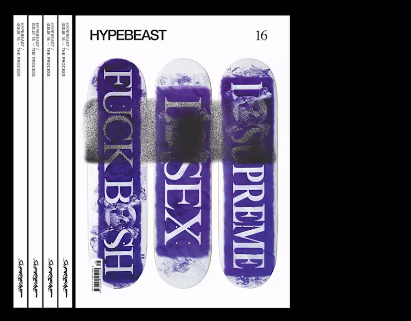 Cover image for HYPEBEAST, Issue 16 — The Process (Supreme®)