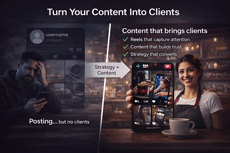 Cover image for 🔥 Social Media Content That Turns Views Into Clients