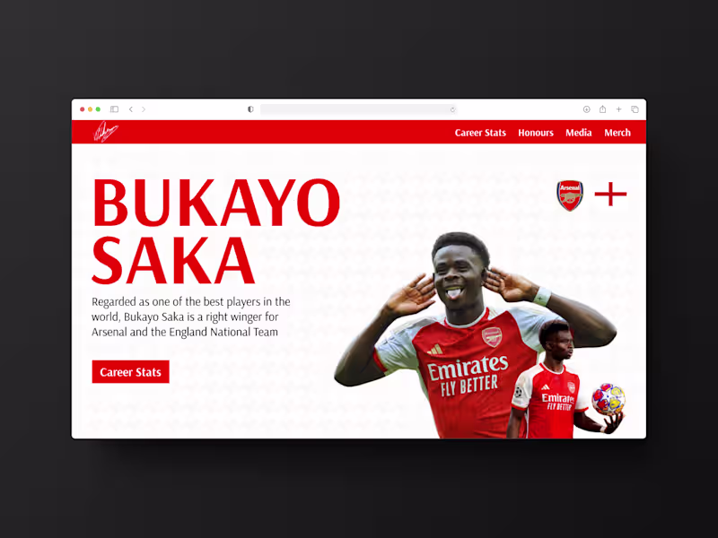 Cover image for Bukayo Saka