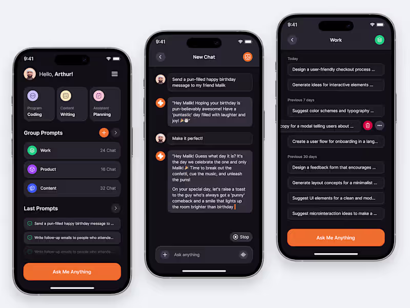Cover image for You will get a modern Android/iOS App | Swift, Kotlin & Flutter