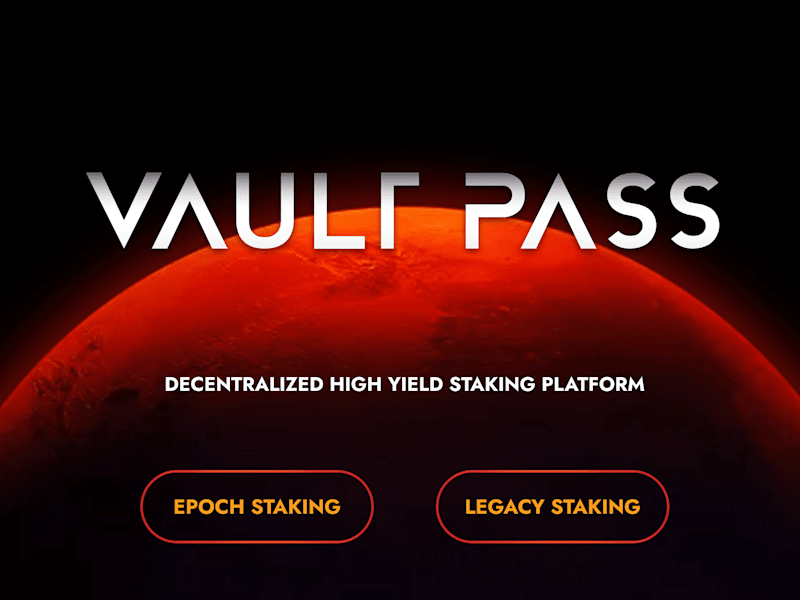 Cover image for UI/UX DESIGN (VAULT PASS)