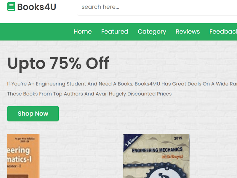Cover image for Online-Bookstore