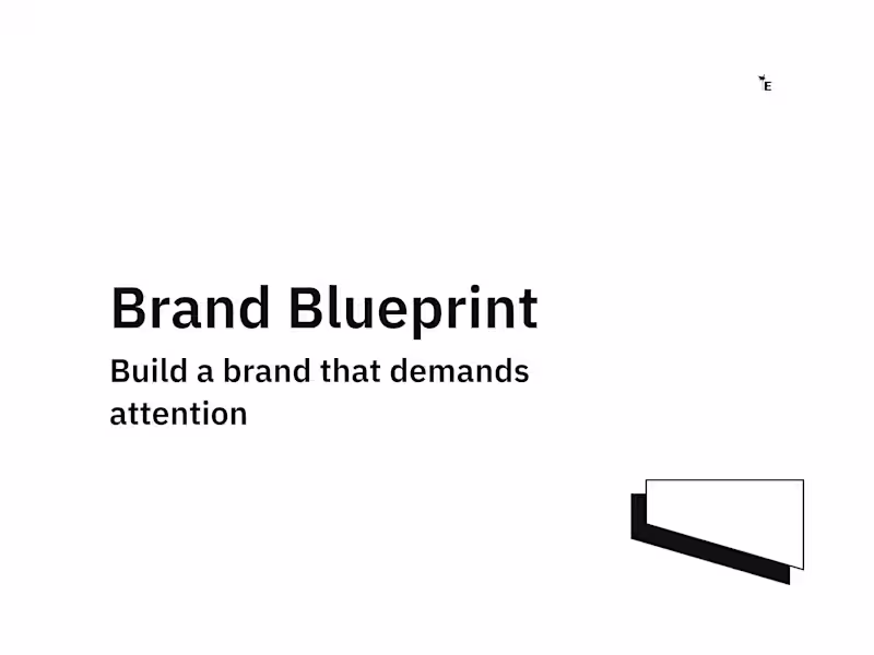 Cover image for Brand Design: Build a brand that demands attention