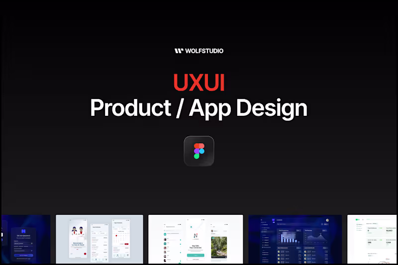 Cover image for UX/UI Design for SaaS & Web Apps