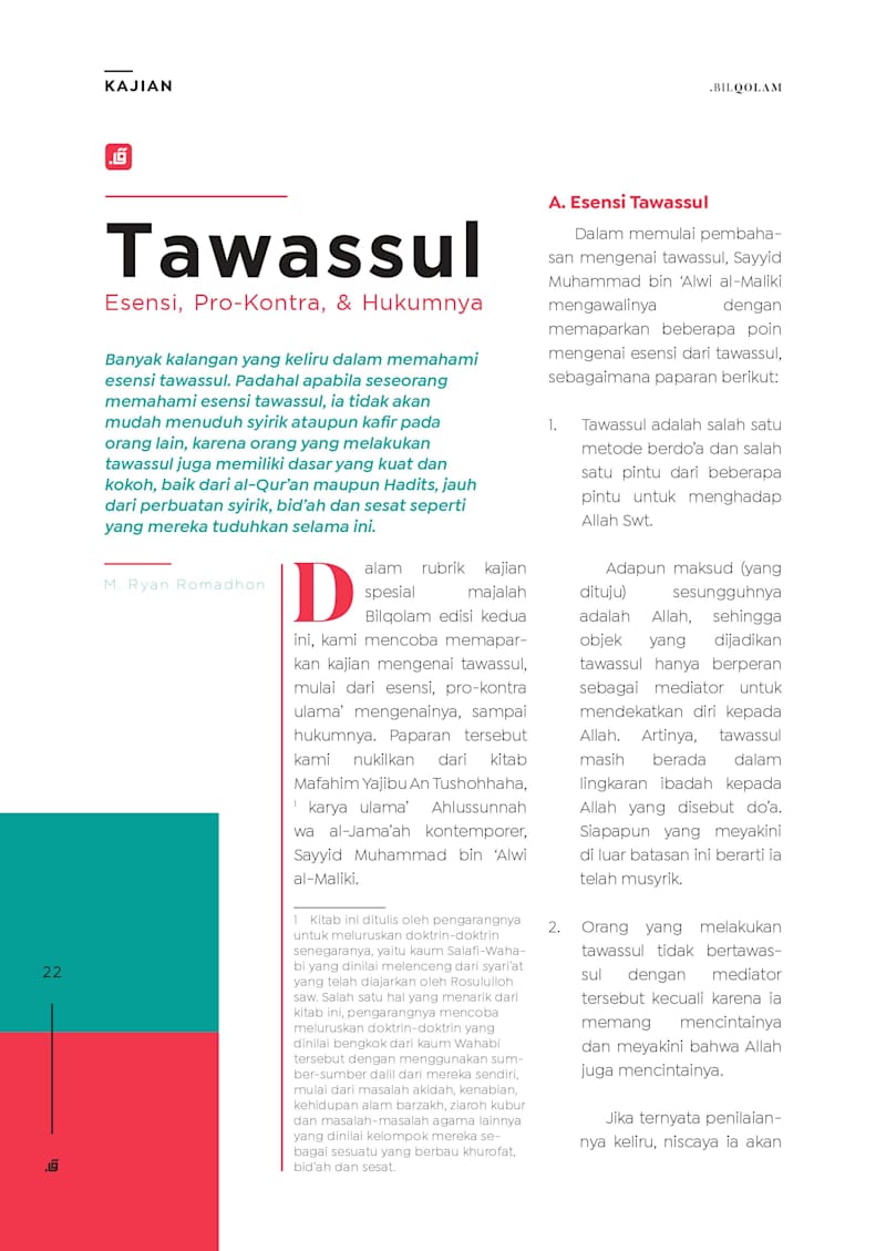 Cover image for Islamic Mini Magazine Layuot