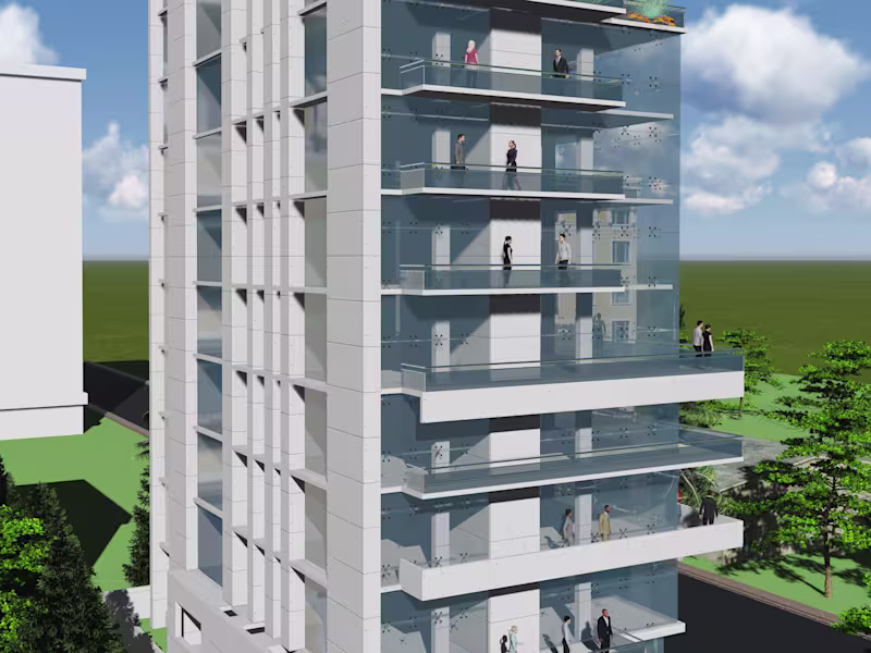 Cover image for Design of a Corporate Office, Banani, Dhaka.