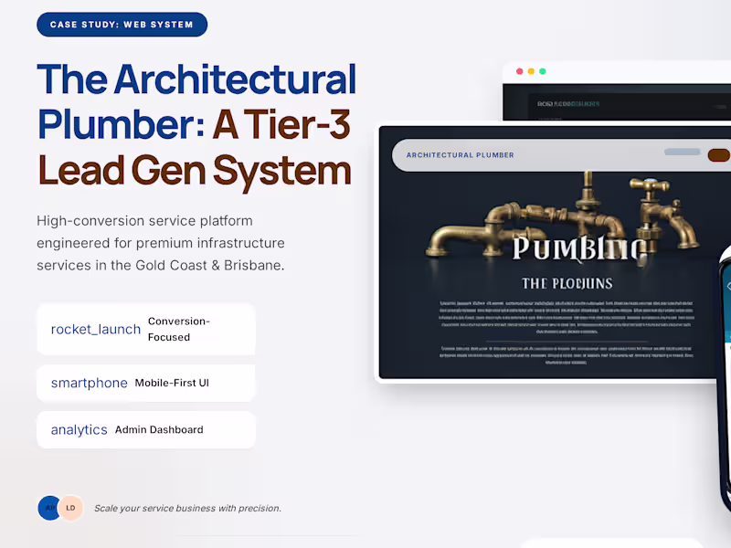 Cover image for Lead Generation Website for Local Plumbing Business