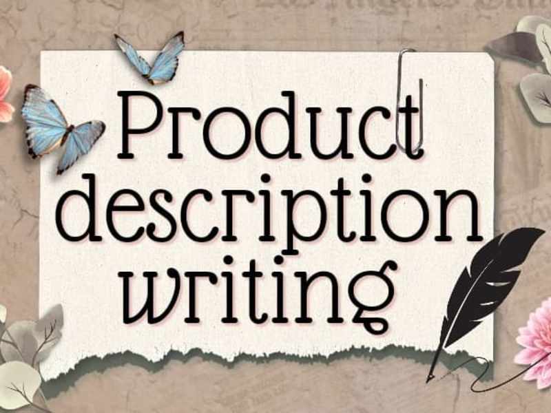 Cover image for I will write captivating product descriptions.