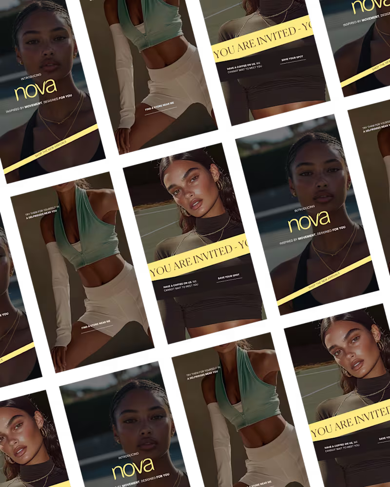 Cover image for Nova - Brand Identity + Social Template Designs