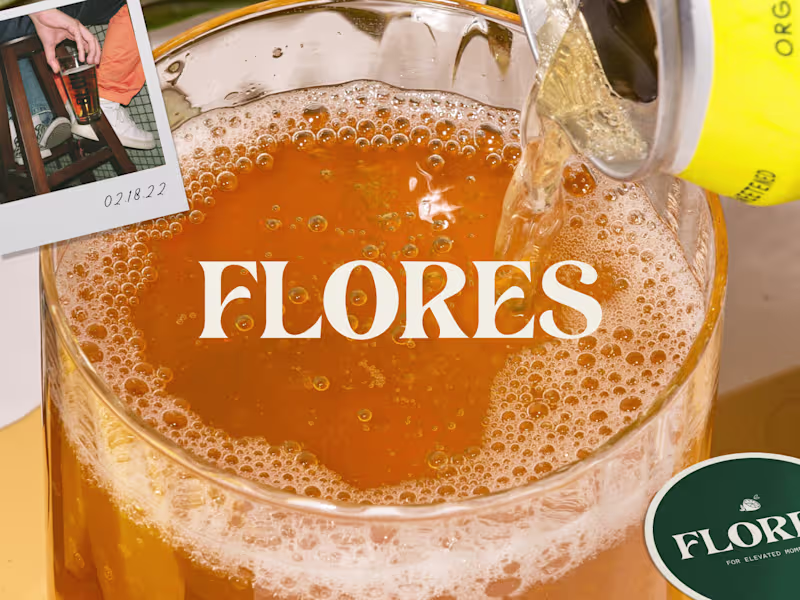 Cover image for 🌱 Flores: CBD Rebrand & Packaging Design