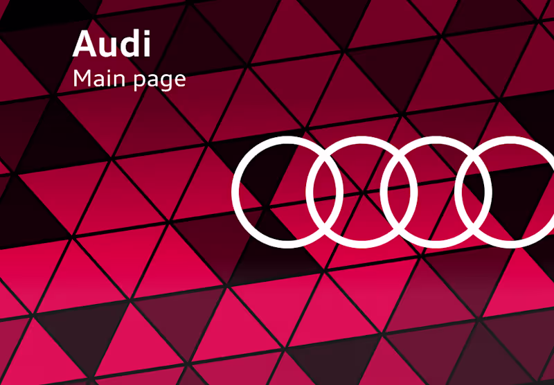 Cover image for Audi (Main page)