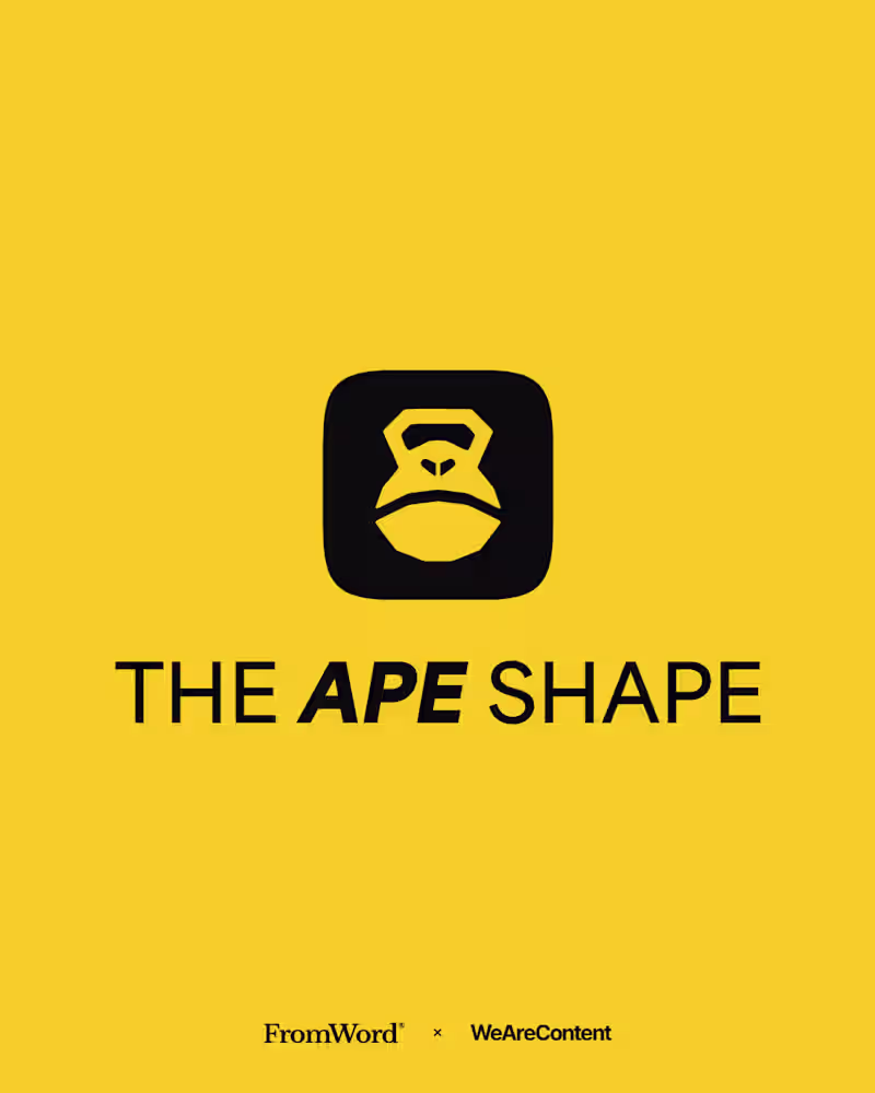 Cover image for The Ape Shape - Brand Identity 