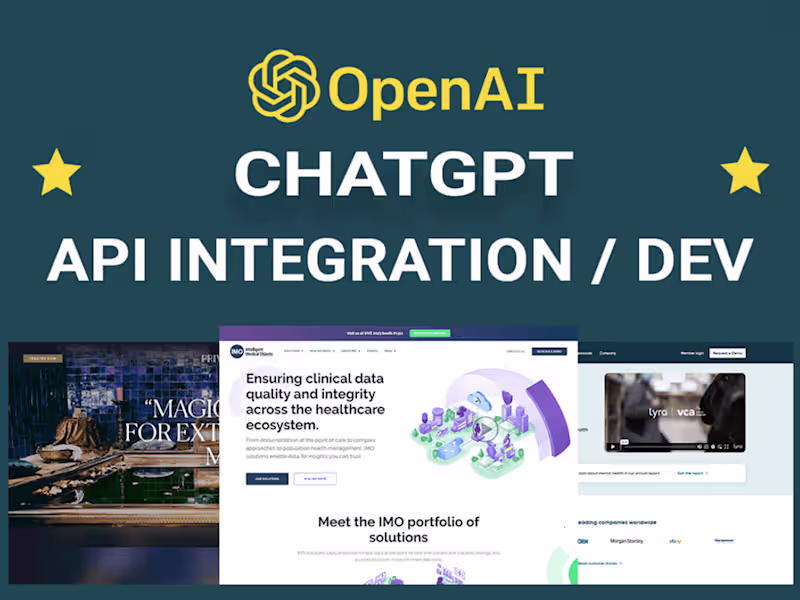 Cover image for ChatGPT - OpenAI APIs integration