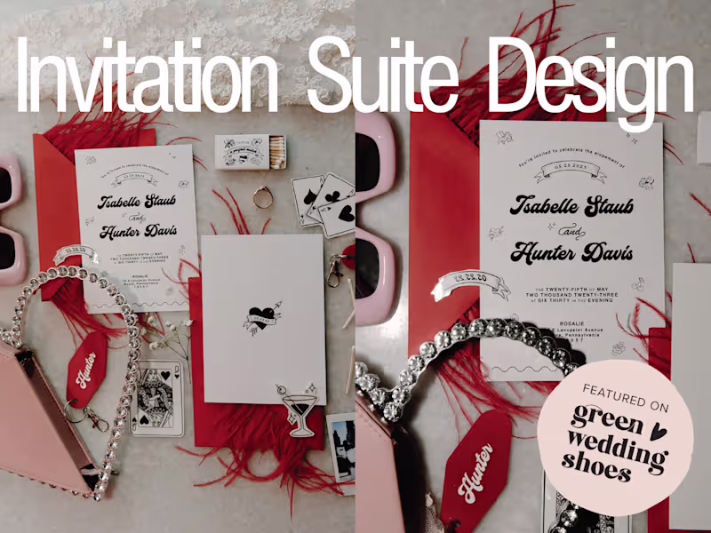 Cover image for Invitation Suite Design for Wedding or Event