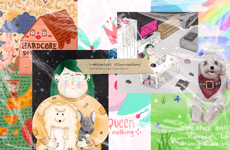 Cover image for Whimsical Storybook Illustration