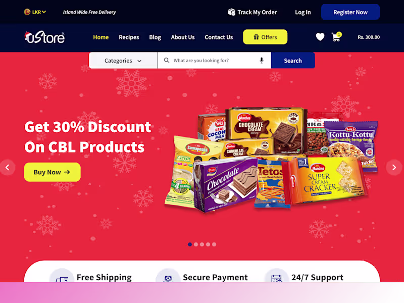 Cover image for E Commerce Website Design
