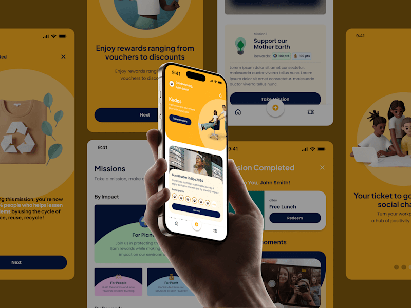 Cover image for Mobile Application Concept for Employee Engagement
