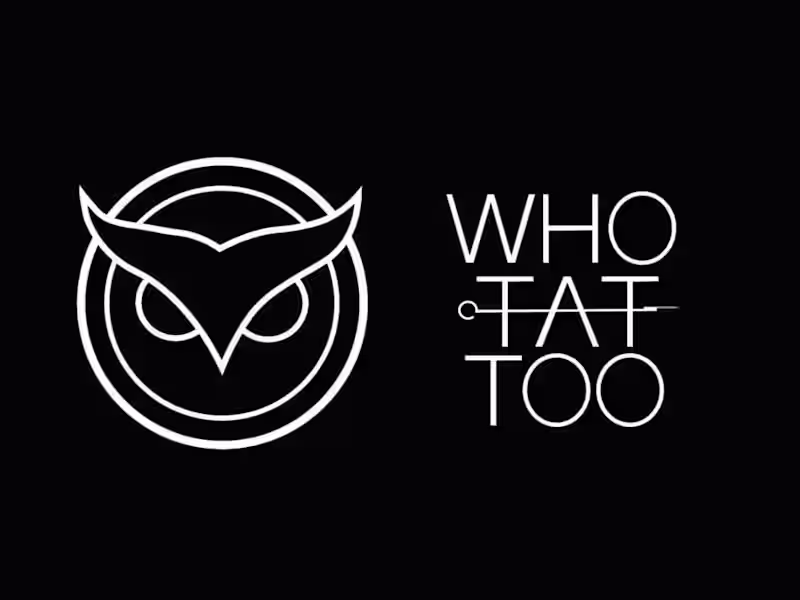 Cover image for Who Tattoo Logo Design