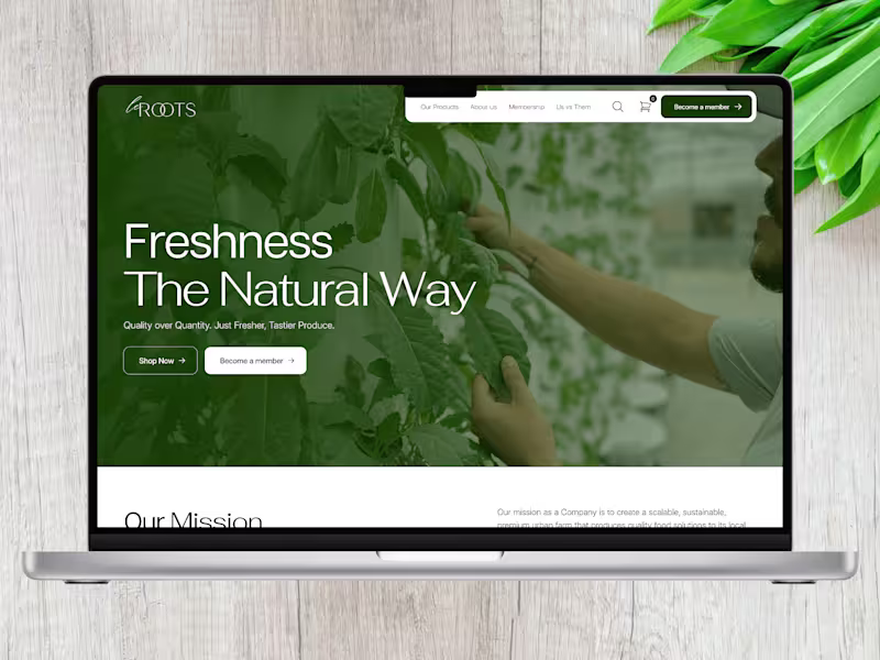 Cover image for Leroots Shopify Replo Store