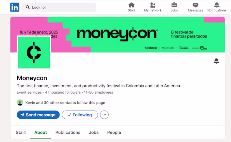 Cover image for 0 to 4K Followers: LinkedIn Growth for LATAM’s Top Finance Fest