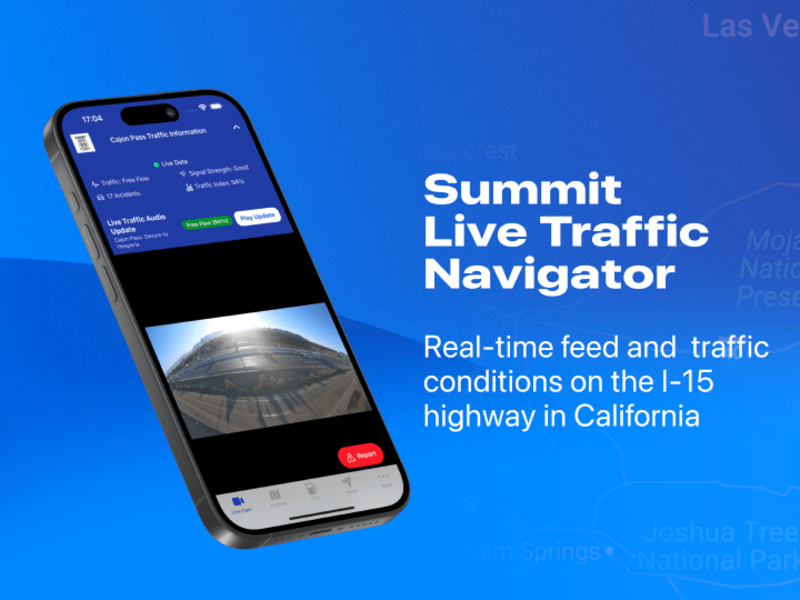 Cover image for Summit Navigator Traffic App Development